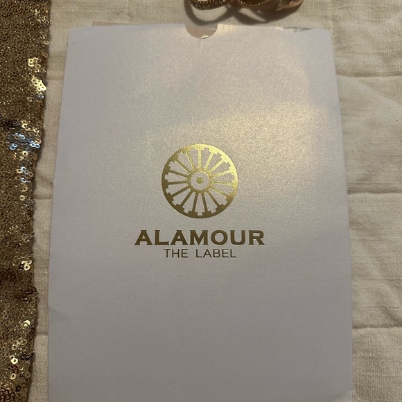 Gold Sequin Two-Piece Set - Picture 7 of 11